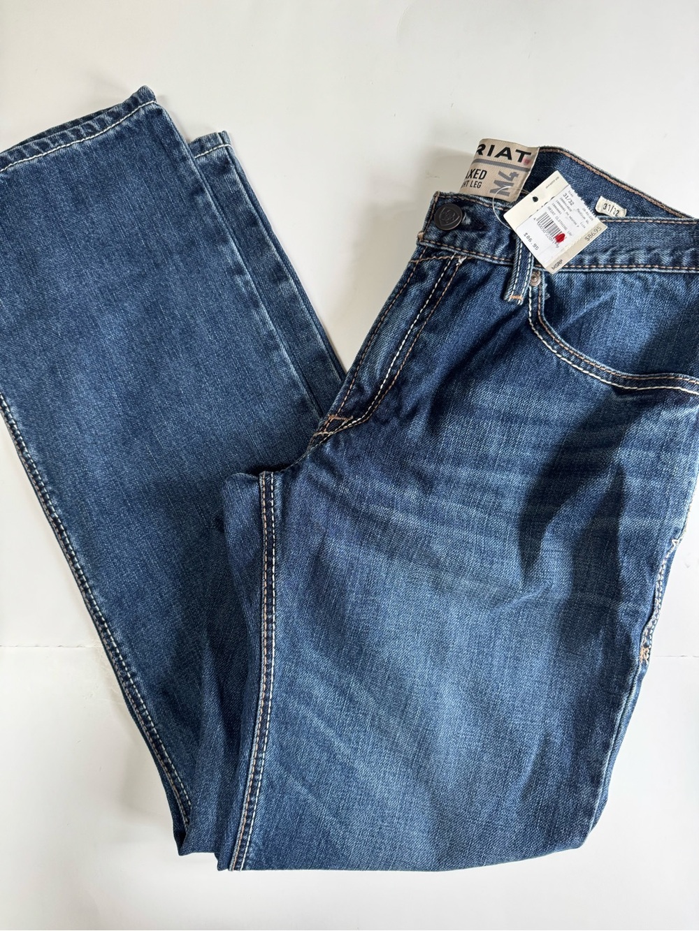 NWT! Ariat M4 Jeans Men’s 31x32 Relaxed Straight Leg Western Work Denim